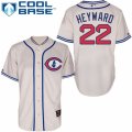 Mens Majestic Chicago Cubs #22 Jason Heyward Replica Cream 1929 Turn Back The Clock MLB Jersey