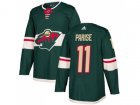 Youth Adidas Minnesota Wild #11 Zach Parise Green Home Authentic Stitched NHL Jersey