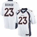 Mens Nike Denver Broncos #23 Devontae Booker Limited White NFL Jersey