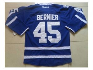 nhl jerseys toronto maple leafs #45 bernier blue