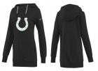 Women Indianapolis Colts Logo Pullover Hoodie-047