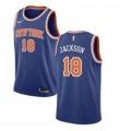 Mens Nike New York Knicks #18 Phil Jackson Swingman Royal Blue NBA Jersey - Icon Edition