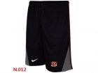 Nike NFL Cincinnati Bengals Classic Shorts Black
