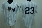 mlb new york yankees #23 mattingly white(2009 logo)