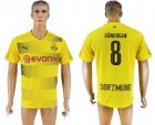 2017-18 Dortmund 8 GUNDOGAN Home Thailand Soccer Jersey