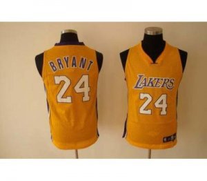 nba fans lakers #24 kobe swingman yellow