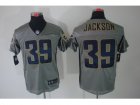 Nike NFL St. Louis Rams #39 Jackson grey jerseys[Elite shadow]