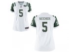 Womens Nike New York Jets #5 Christian Hackenberg White NFL Jersey