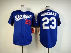 mlb jerseys los angeles dodgers #23 gonzalez blue[gonzalez]