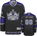 Customized Los Angeles Kings Jersey Black Home Man Hockey