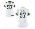 Women's Nike Green Bay Packers #97 Kenny Clark White NFL Jersey