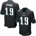 Mens Nike Philadelphia Eagles #19 Chris Givens Game Black Alternate NFL Jersey