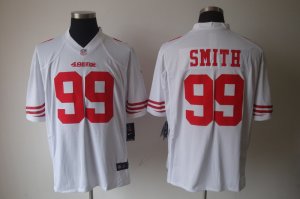 Nike San Francisco 49ers #99 Aldon Smith white Game Jerseys