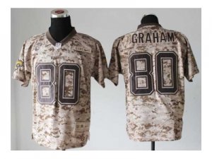 Nike jerseys new orleans saints #80 graham camo[2013 new Elite][USMC]