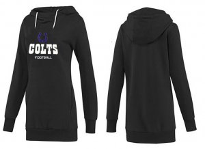 Women Indianapolis Colts Logo Pullover Hoodie-095