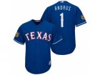 Mens Texas Rangers #1 Elvis Andrus 2017 Spring Training Cool Base Stitched MLB Jersey