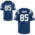Nike Colts #85 Eric Ebron Blue Elite Jersey