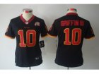 Nike Women Nfl Washington Redskins #10 Robert Griffin III Black Jerseys