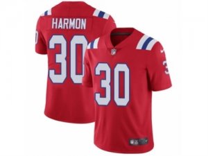 Mens Nike New England Patriots #30 Duron Harmon Vapor Untouchable Limited Red Alternate NFL Jersey