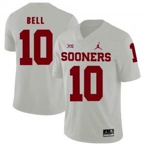 Oklahoma Sooners #10 Blake Bell White College Football Jersey