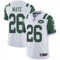 Nike Jets #26 Marcus Maye White Vapor Untouchable Limited Jersey