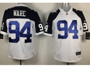 Nike Dallas Cowboys #94 Ware Thankgivings White(Limited)jerseys