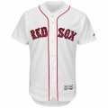 Men's Boston Red Sox Blank Majestic White Home Flexbase Authentic Collection Team Jersey