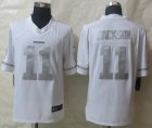 Nike washington redskins #11 Jackson Platinum White Jerseys(Game)