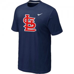 MLB St.Louis Cardinals Heathered D.Blue Nike Blended T-Shirt