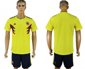 Colombia Home 2018 FIFA World Cup Soccer Jersey