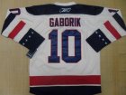 nhl new york rangers #10 gaborik white(2012 winter classic)