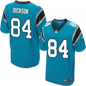 Nike Carolina Panthers #84 Ed Dickson blue Jerseys(Elite)