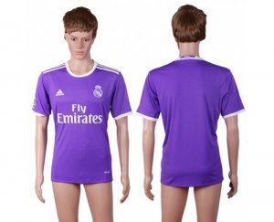 Real Madrid Blank Away Soccer Club Jersey