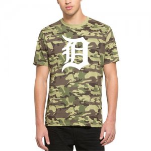 Detroit Tigers \'47 Alpha T-Shirt Camo