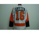 nhl philadelphia flyers #16 clarke white winter classic