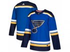 Men Adidas St. Louis Blues Blank Blue Home Authentic Stitched Custom Jersey