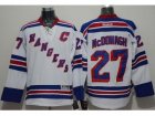 NHL New York Rangers #27 Ryan McDonagh White Road Stitched jerseys