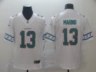 Nike Dolphins #13 Dan Marino White Team Logos Fashion Vapor Limited Jersey