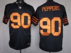 Nike Chicago Bears #90 Peppers Dark Blue-Yellow[LIMITED]Jerseys