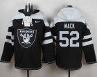 Nike Oakland Raiders #52 Khalil Mack Black Player Pullover Hoodie