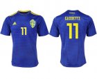 Sweden 11 GUIDETTI Away 2018 FIFA World Cup Thailand Soccer Jersey