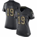 Women's Nike Kansas City Chiefs #19 Jeremy Maclin Limited Black 2016 Salute to Service NFL Jersey