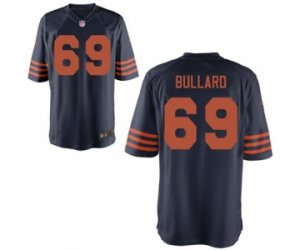 Men\'s Nike Chicago Bears #69 Jonathan Bullard Game Navy Blue Throwback Alternate NFL Jersey