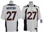 Nike NFL denver broncos #27 moreno white Elite Jerseys