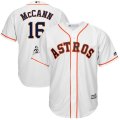 Mens Houston Astros #16 Brian McCann White 2017 World Series Bound Cool Base Player Jersey