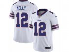 Nike Buffalo Bills #12 Jim Kelly Vapor Untouchable Limited White NFL Jersey