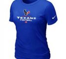 Women Houston Texans Blue T-Shirt