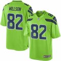 Youth Nike Seattle Seahawks #82 Luke Willson Limited Green Rush NFL Jersey