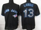 mlb toronto blue jays #13 lawrie black fashion