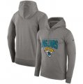 Jacksonville Jaguars Nike Sideline Property of Performance Pullover Hoodie Gray